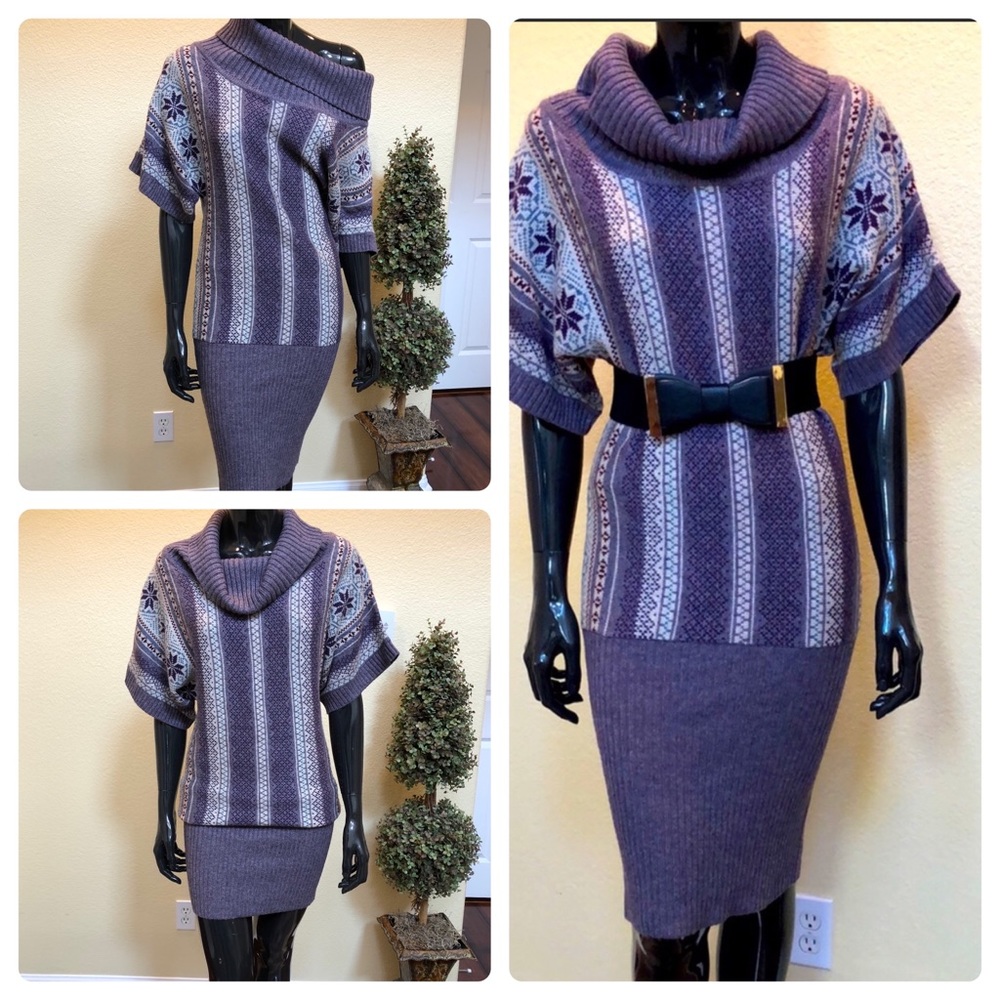 Sweater Dress by Moda International size SX- SMALL